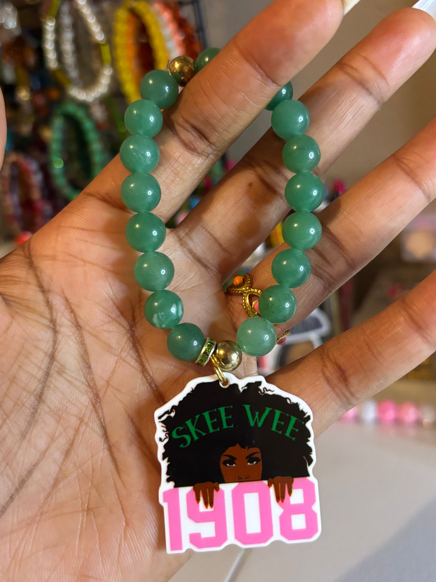 Aka Greek charm bracelet