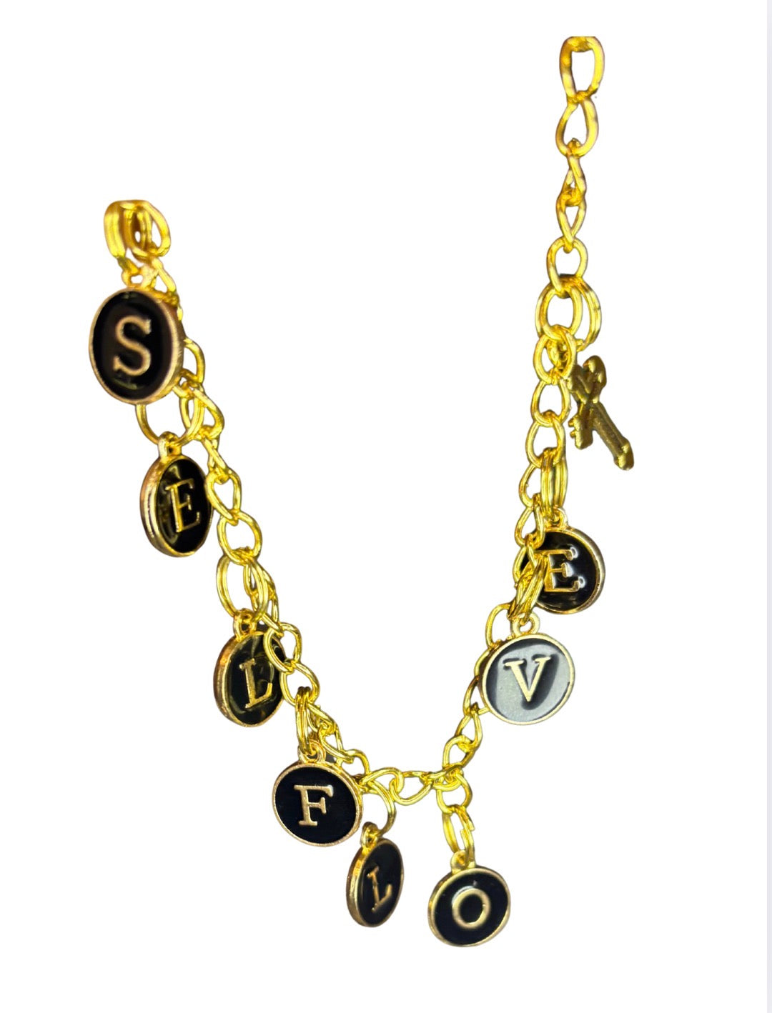 Self love charm bracelet