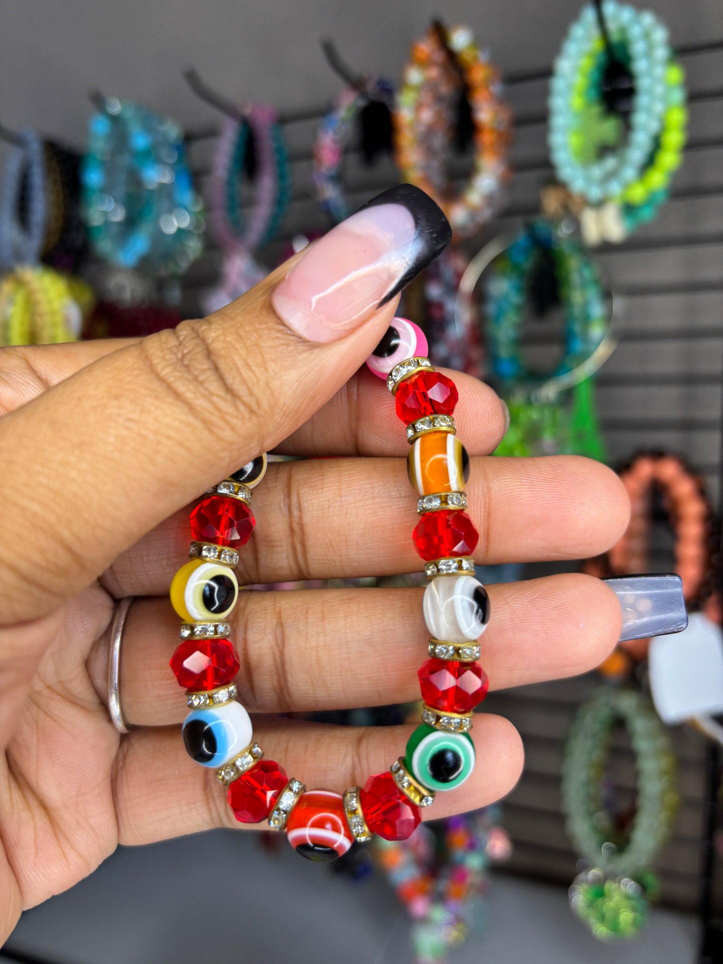 Red evil eye