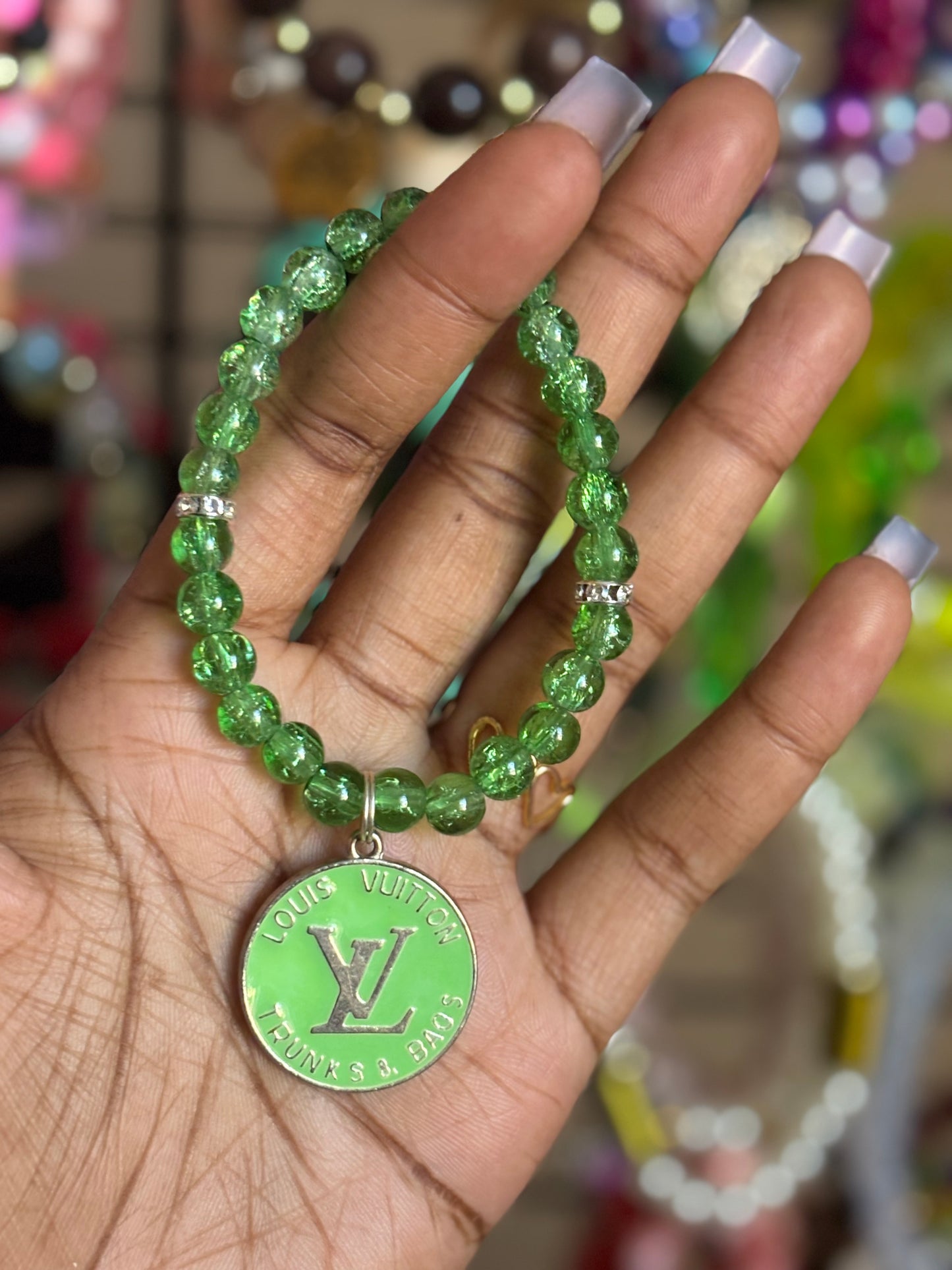 Louis Vuitton charm bracelet