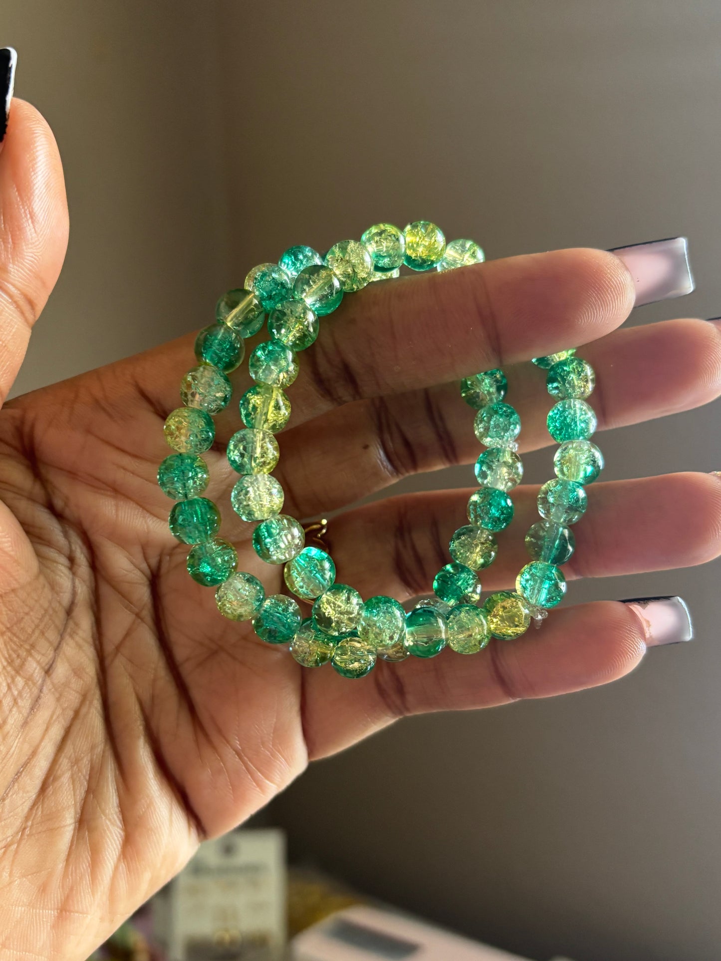 Sprite beaded bracelet