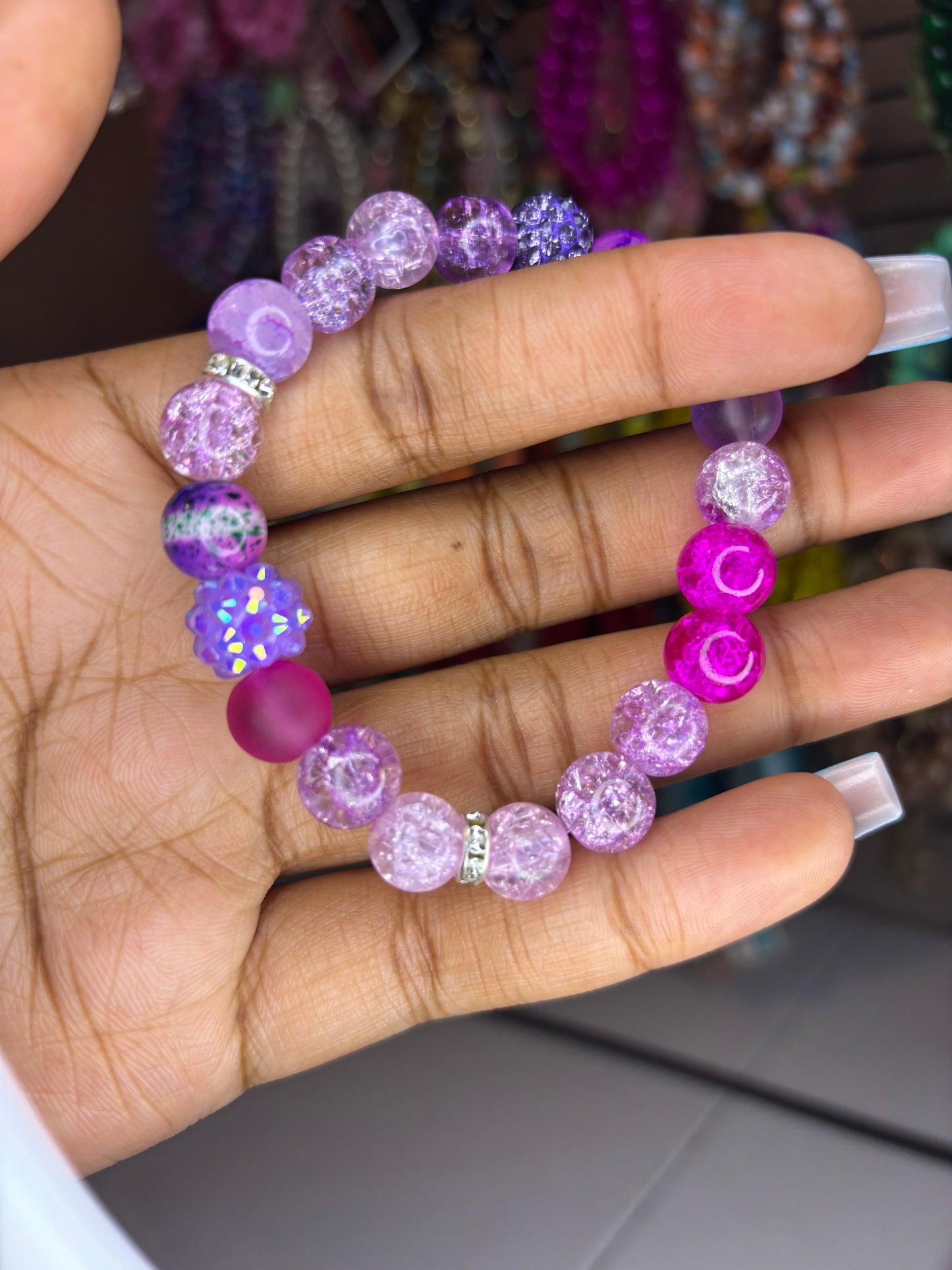 Shades of purple π
