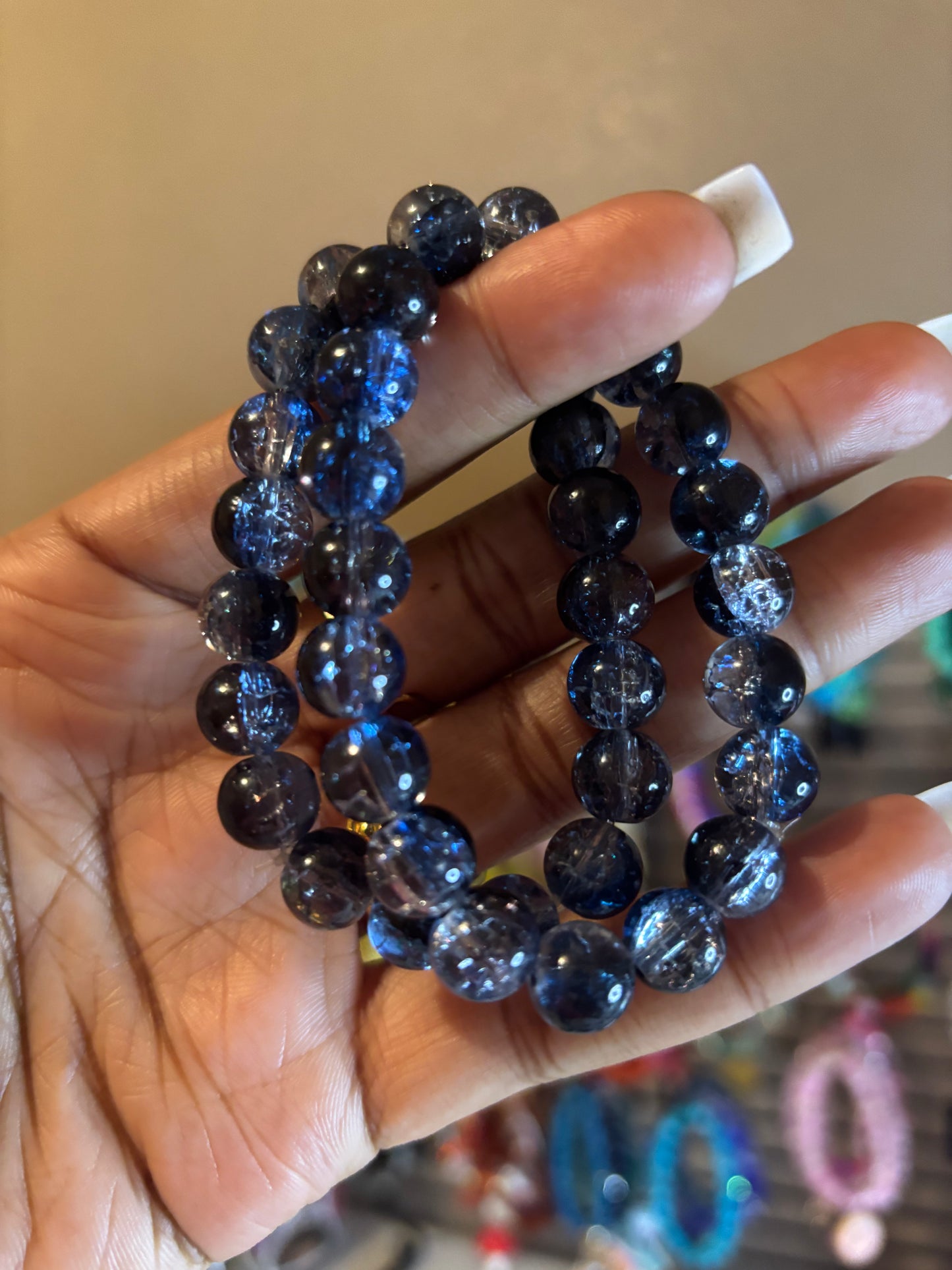 Black Berry beaded bracelets