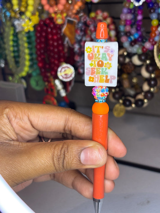 It’s ok to seek help pen