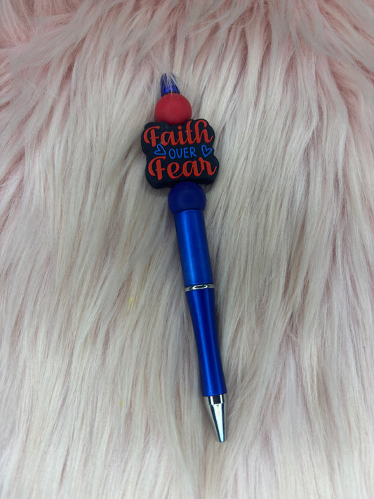 Faith over fear pen