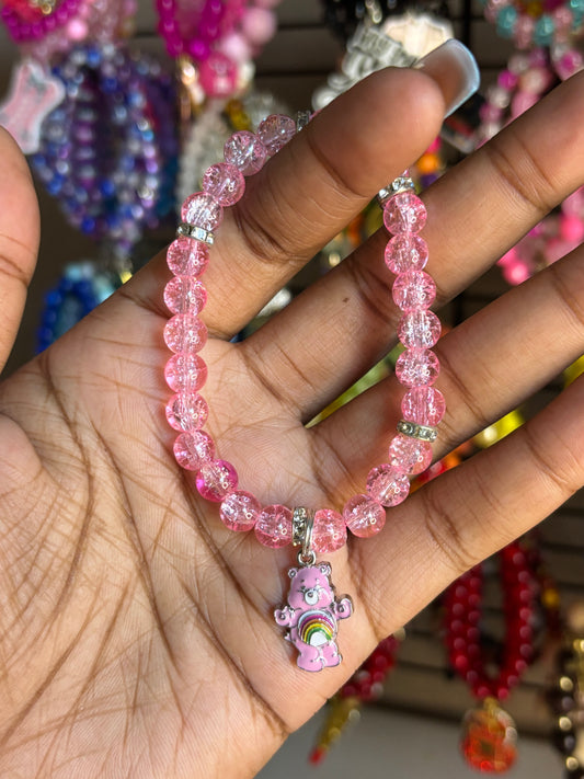 Care bear charm bracelet
