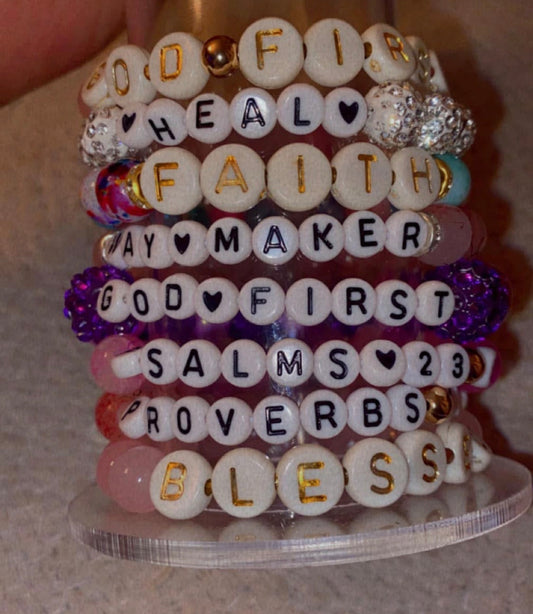 Inspirational bracelets