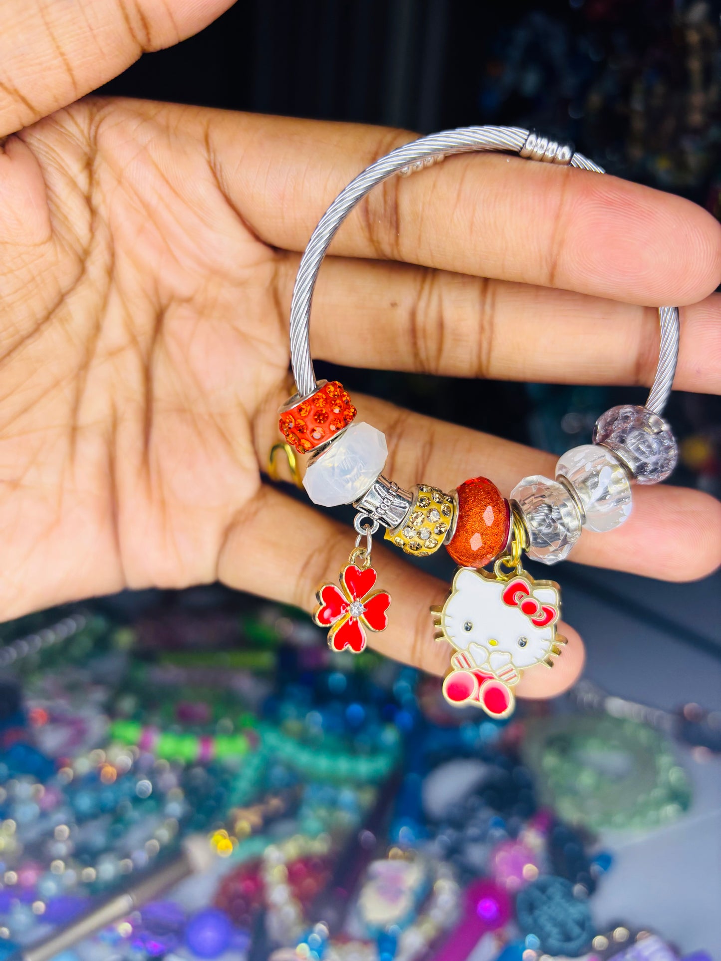 Hk charm bracelet