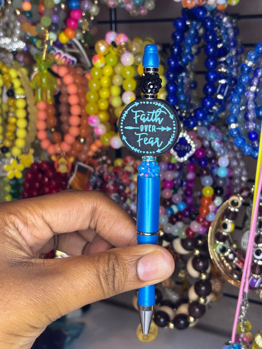 Faith over fear pen