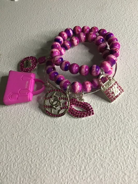 Custom purple set