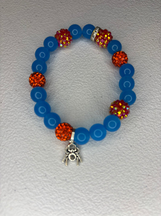 Spider man charm bracelet