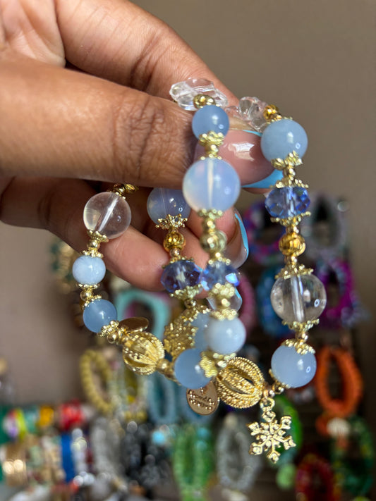 Blue bracelet