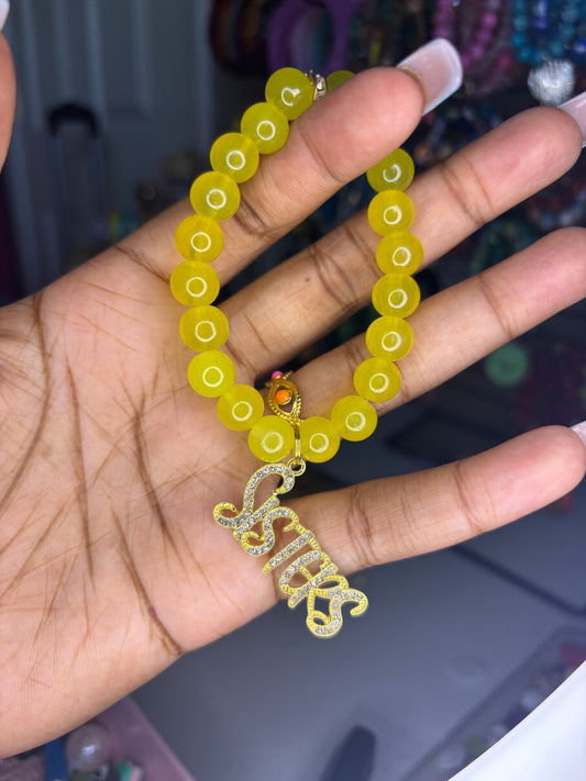 Sisters charm bracelet