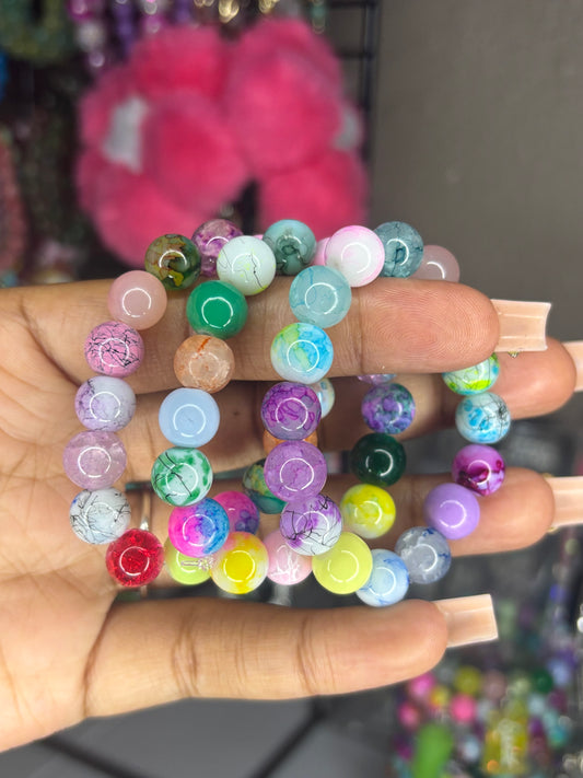 Little girl rainbow blush bracelets