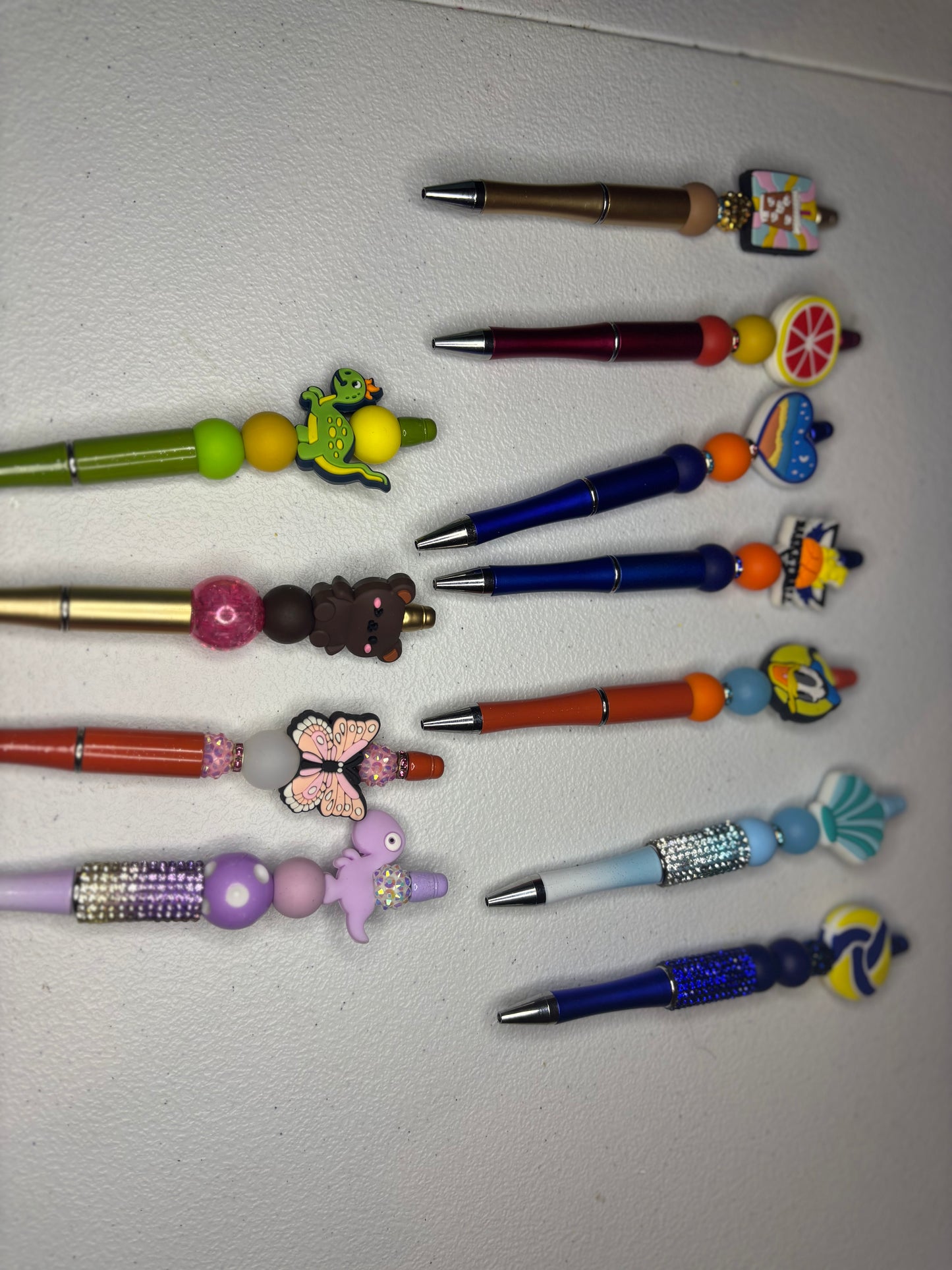 Beaded pens