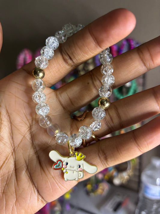 Cinnamoroll charm bracelet