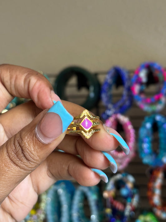 Purple ring