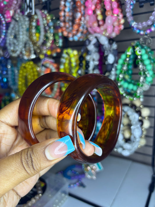 Brown bangles