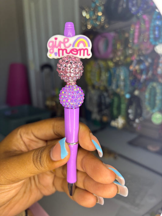 Girl mom pen