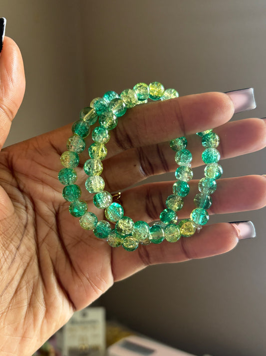 Sprite beaded bracelet