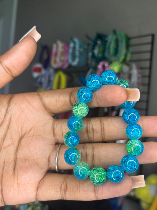 We are the 🌎 beaded bracelet