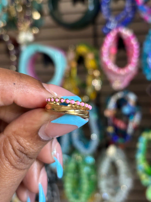 Pink ring