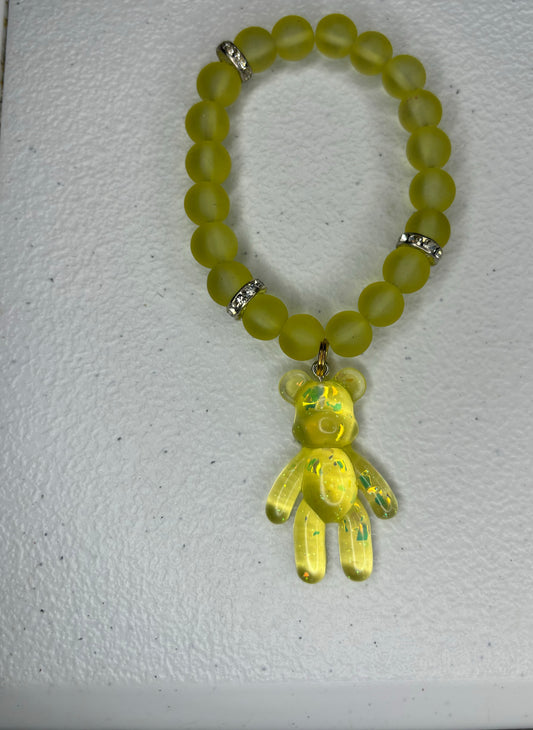 Bear charm bracelet