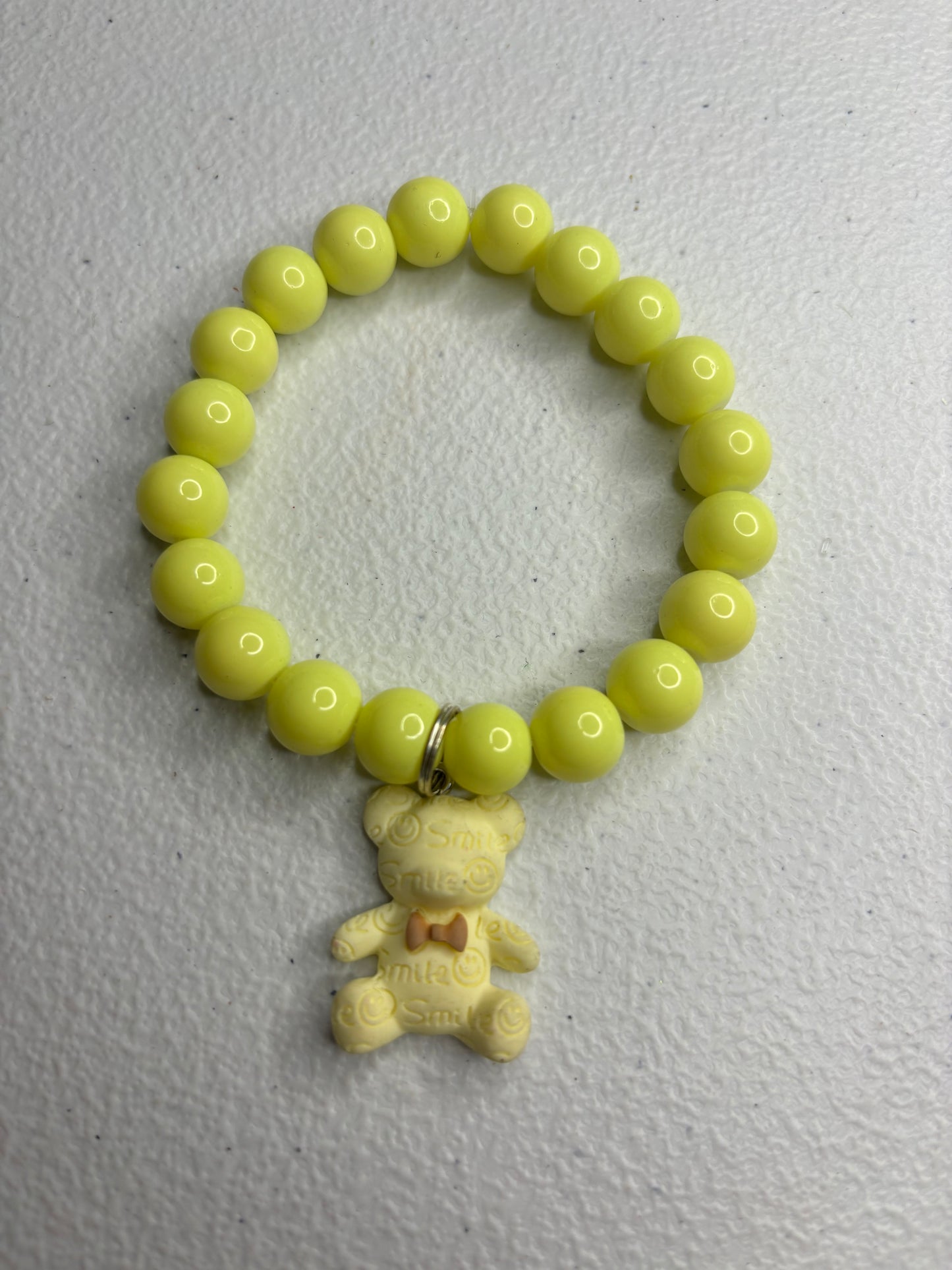 Yellow bear bracelet