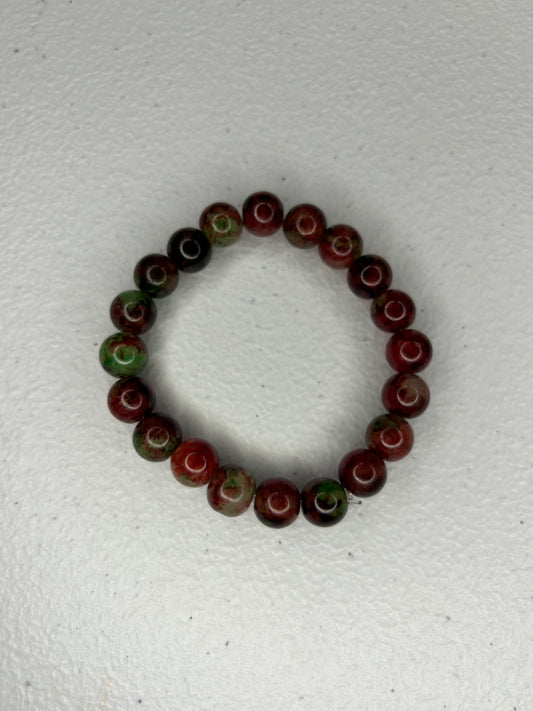 Candy Apple beaded bracelet