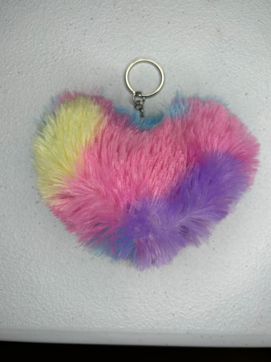 Heart shaped keychain 💕