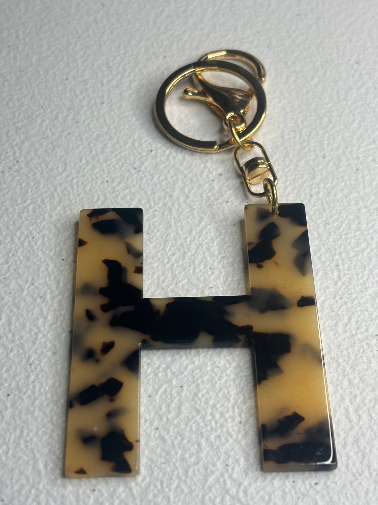 H initial keychain